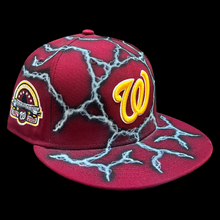 Load image into Gallery viewer, *7 1/8* Washington Nationals Black Lightning *GREEN UV*
